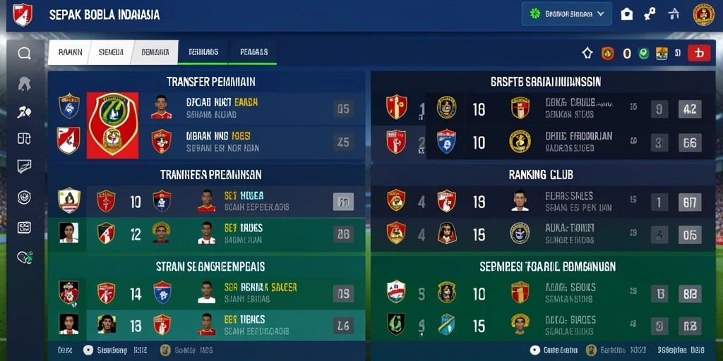 Tampilan awal yang menarik dan mudah dinavigasi.