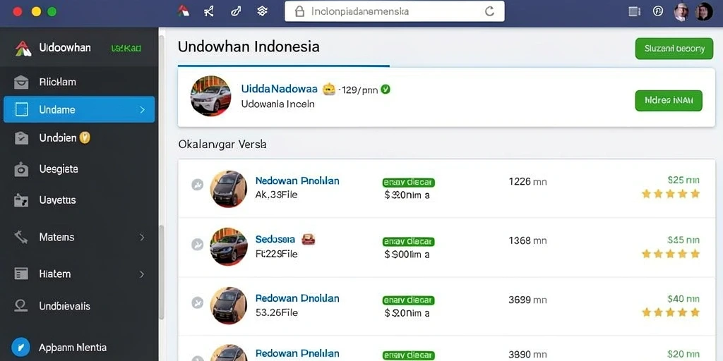 Tampilan antarmuka yang menarik dan mudah digunakan.