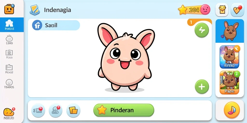 Antarmuka pengguna yang ramah dan modern.