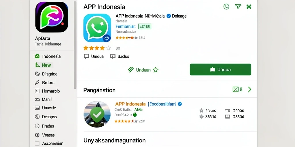 Tampilan antarmuka aplikasi yang menarik dan intuitif.