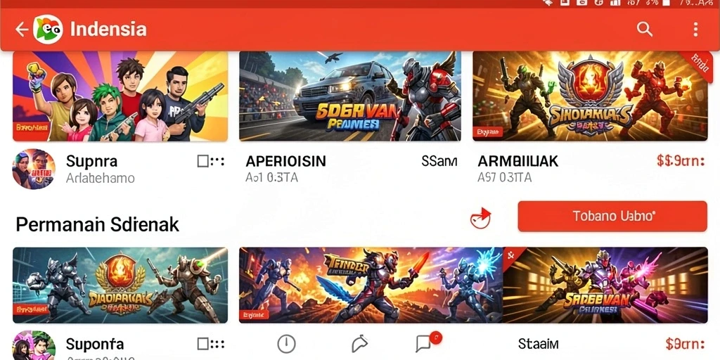 Tampilan antarmuka yang intuitif dan menarik.