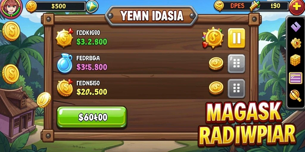Tampilan level awal yang cerah dan menarik.