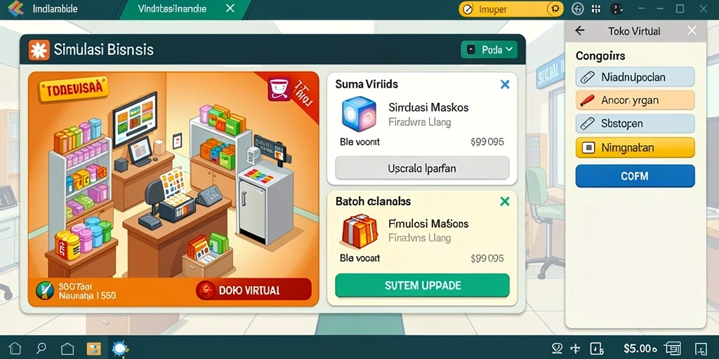 Menampilkan tampilan antarmuka yang dinamis dan user-friendly.