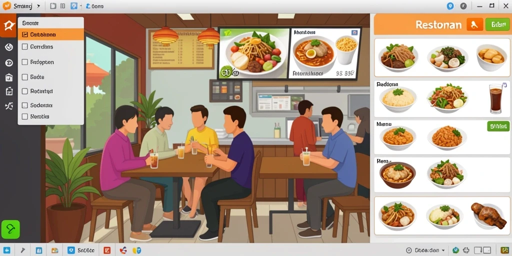 Tampilan antarmuka yang modern dan intuitif.