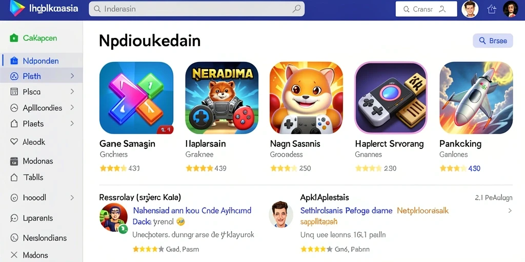 Tampilan antarmuka yang menarik dan user-friendly.
