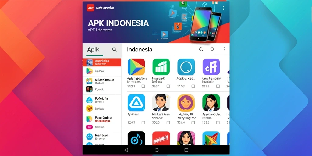 Tampilan menu utama yang menarik dan mudah dinavigasi.